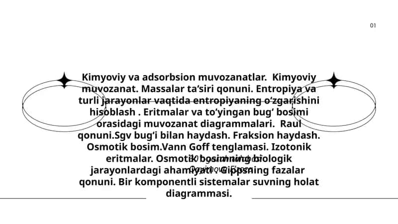 Kimyoviy va adsorbsion muvozanatlar