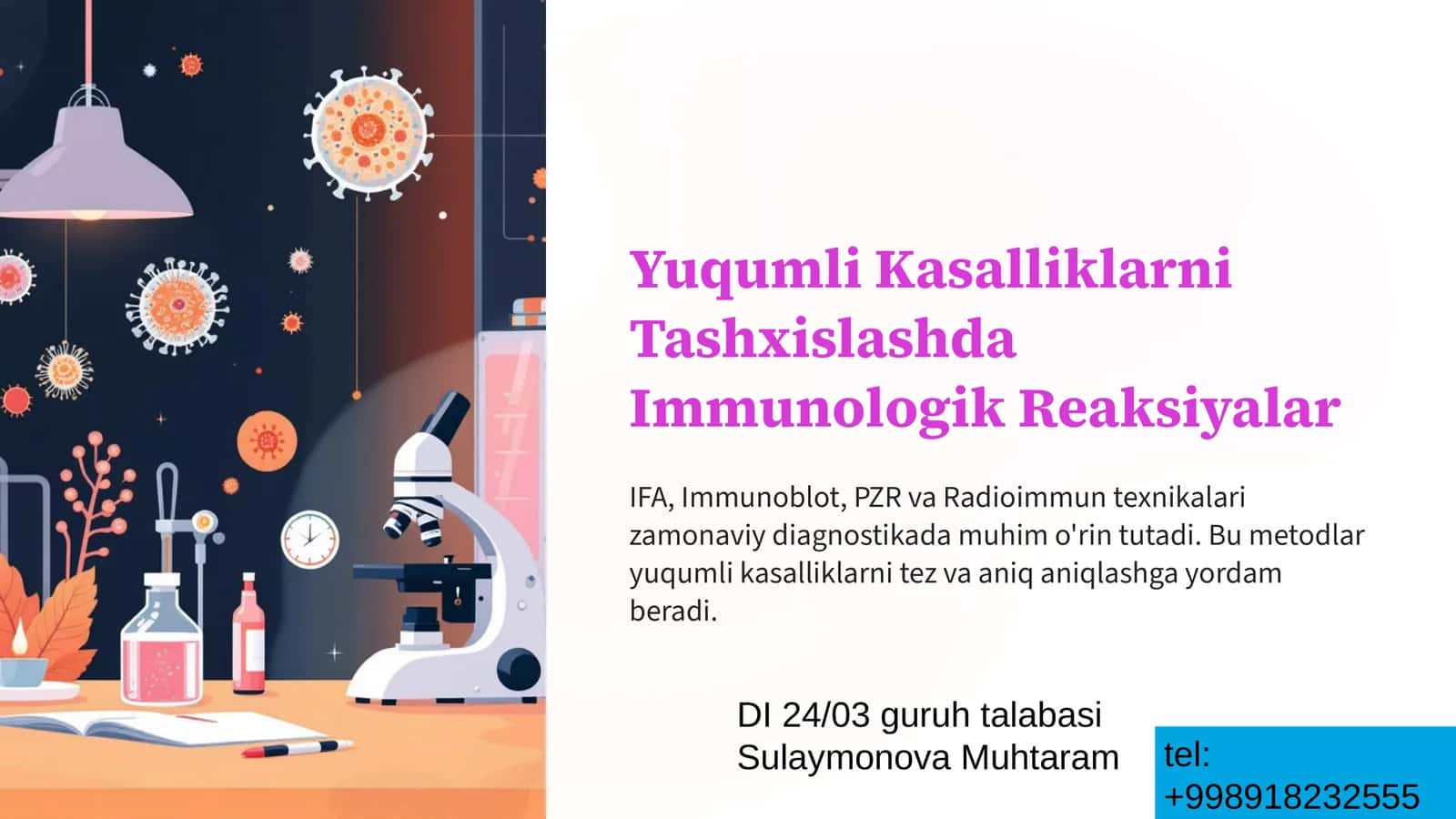 IFA (Immunofluoressent Analiz): Asosiy Prinsiplar