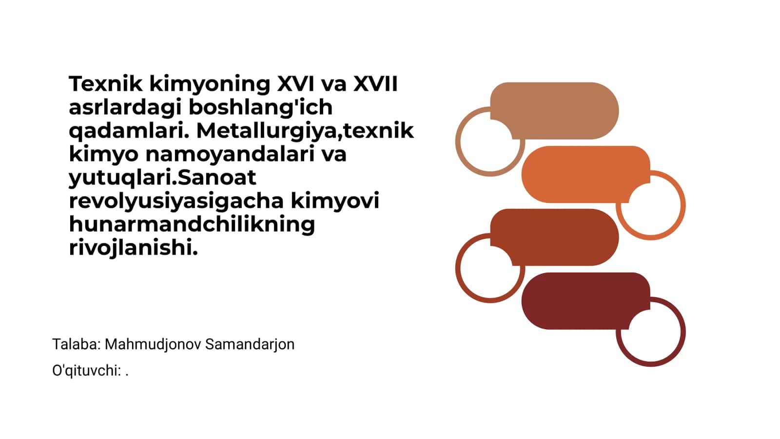 XVI va XVII asr texnik kimyosi