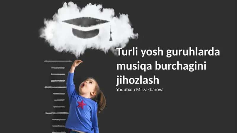 Yosh guruhlarda musiqa burchagini jihozlash