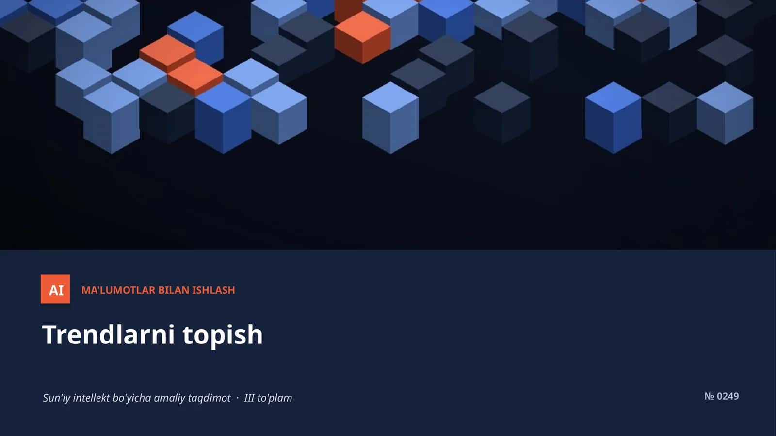 Trendlarni topish
