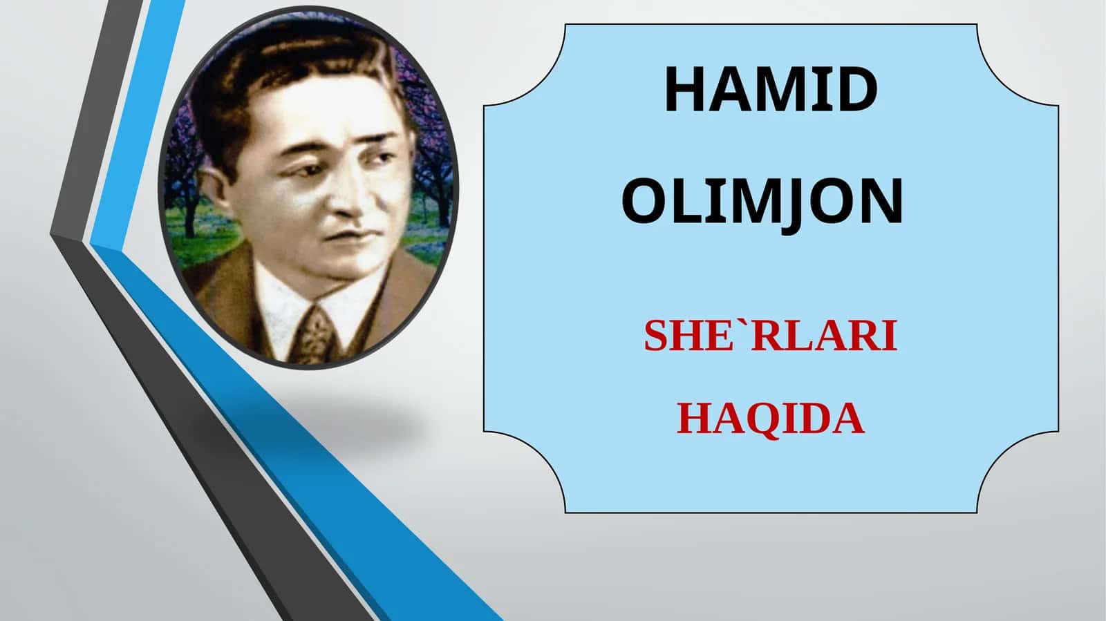 HAMID OLIMJON "O‘RIK GULLAGANDA"