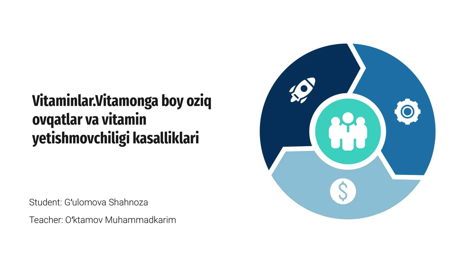 Oziq ovqatlar va vitamin yetishmovchiligi kasalliklari