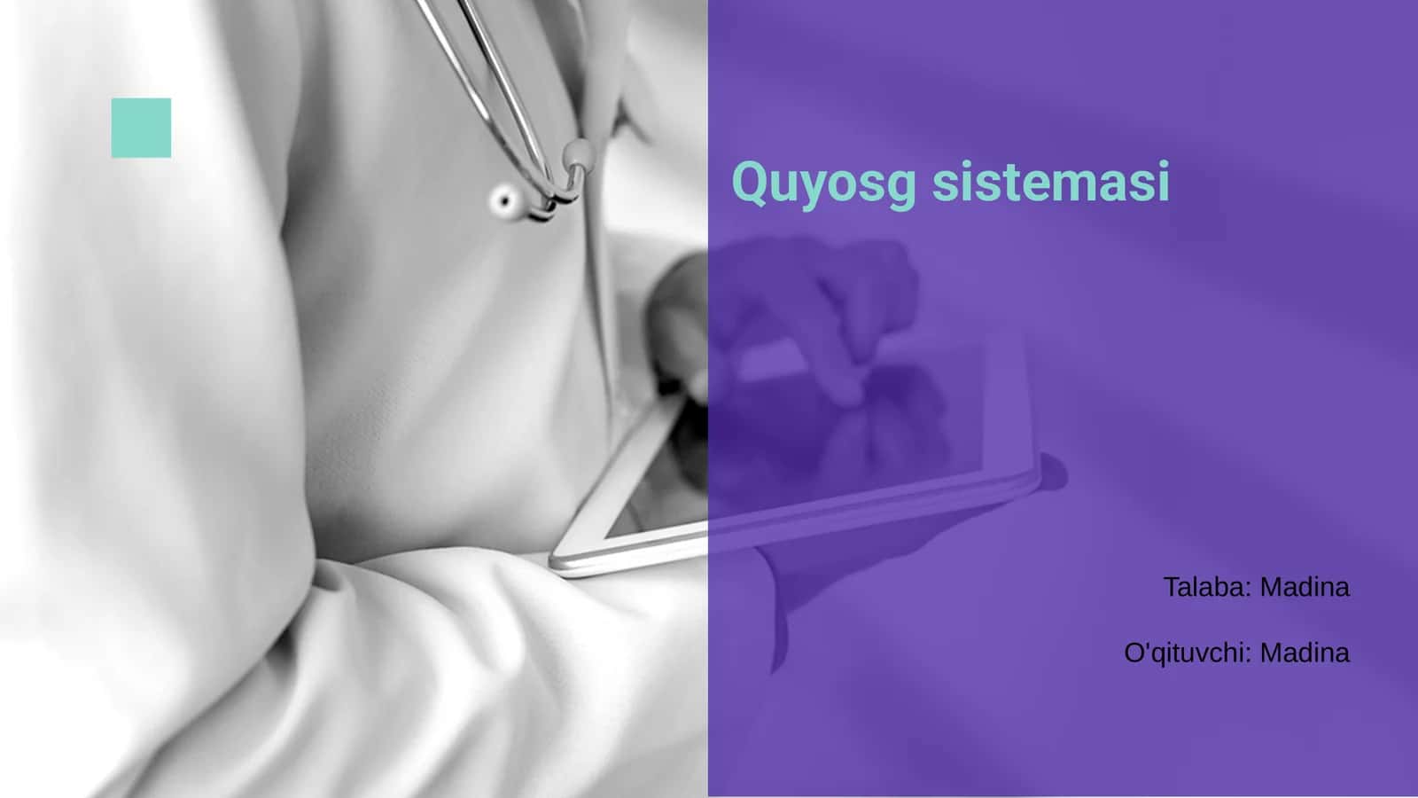 Quyosg sistemasi