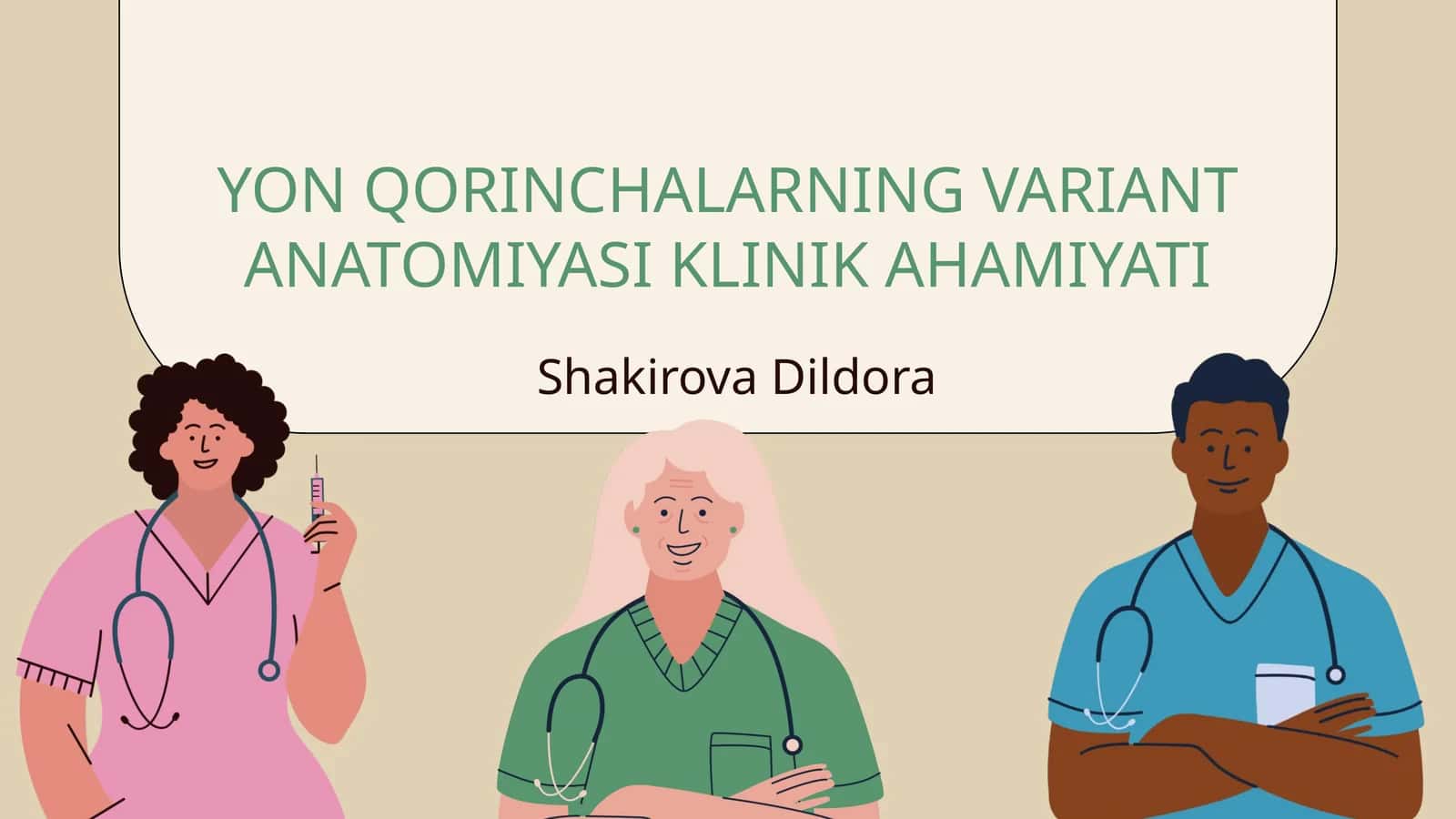 Variant anatomiyasi va uning klinik ahamiyati