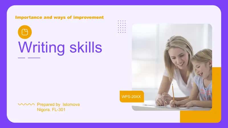 Importance and ways to improve writing skills