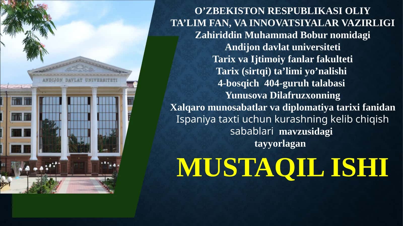 Ispaniyataxti uchun kurashning kelib chiqish sabablari