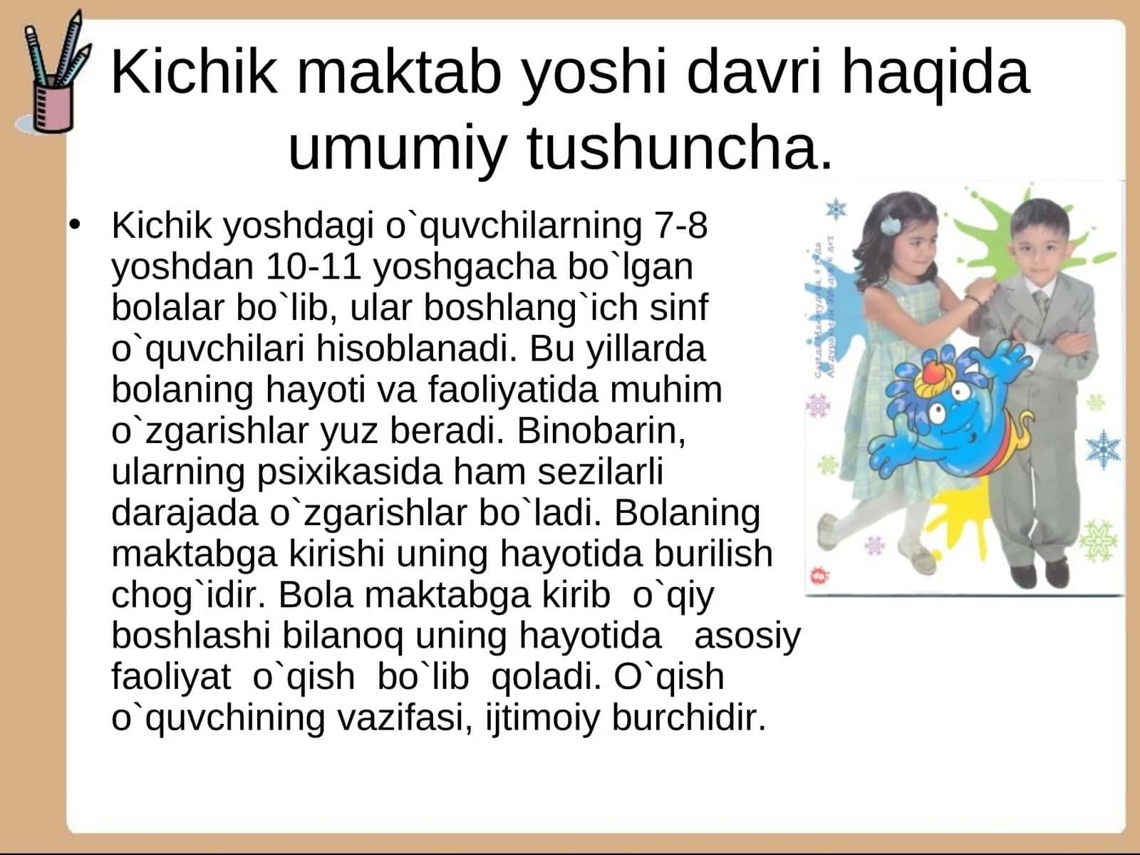maktabda psixologik xizmat korsatish