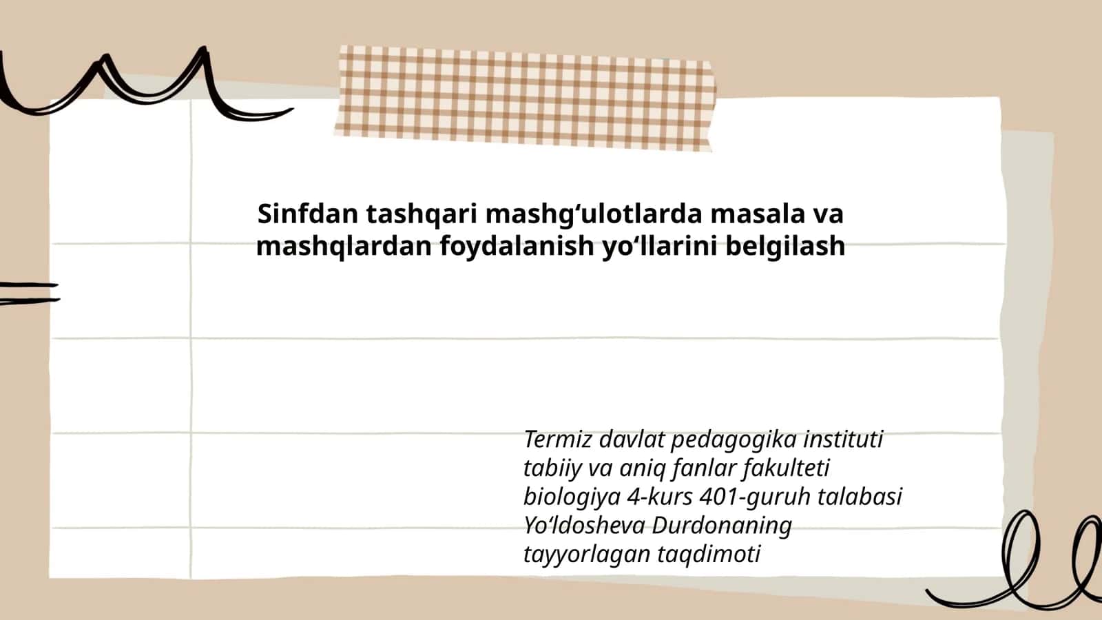 Ta'lim Metodikasi
