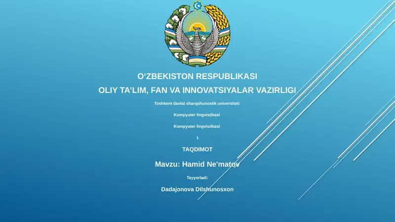 Hamid Ne'matov