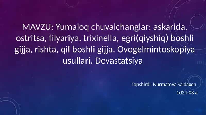 Yumaloqchuvalchanglar