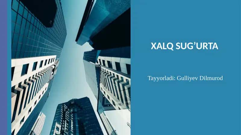 XALQ SUG'URTA