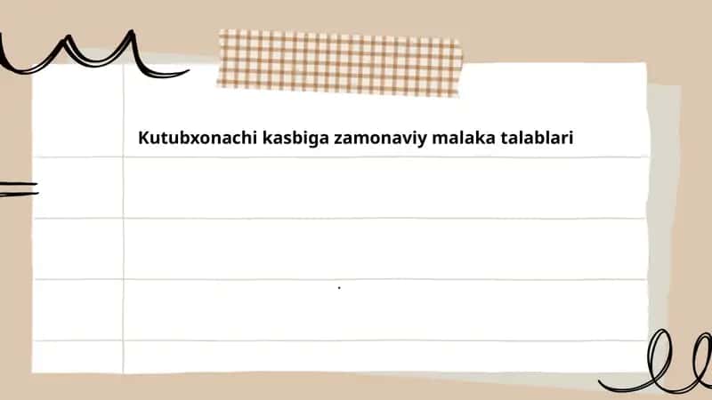Kutubxonachi uchun raqamli savodxonlik va axborot texnologiyalari ko'nikmalari