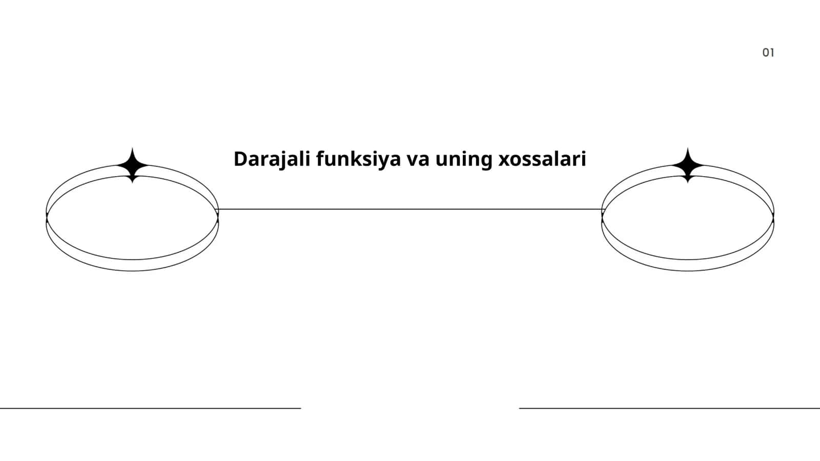 Darajali funksiya va uning xossalari