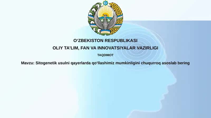 Sitogenetik Usullar