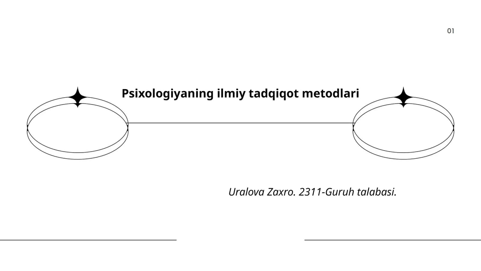 Psixologiyaning ilmiy tadqiqot metodlari