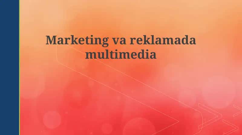 Multimedia marketingining asoslari