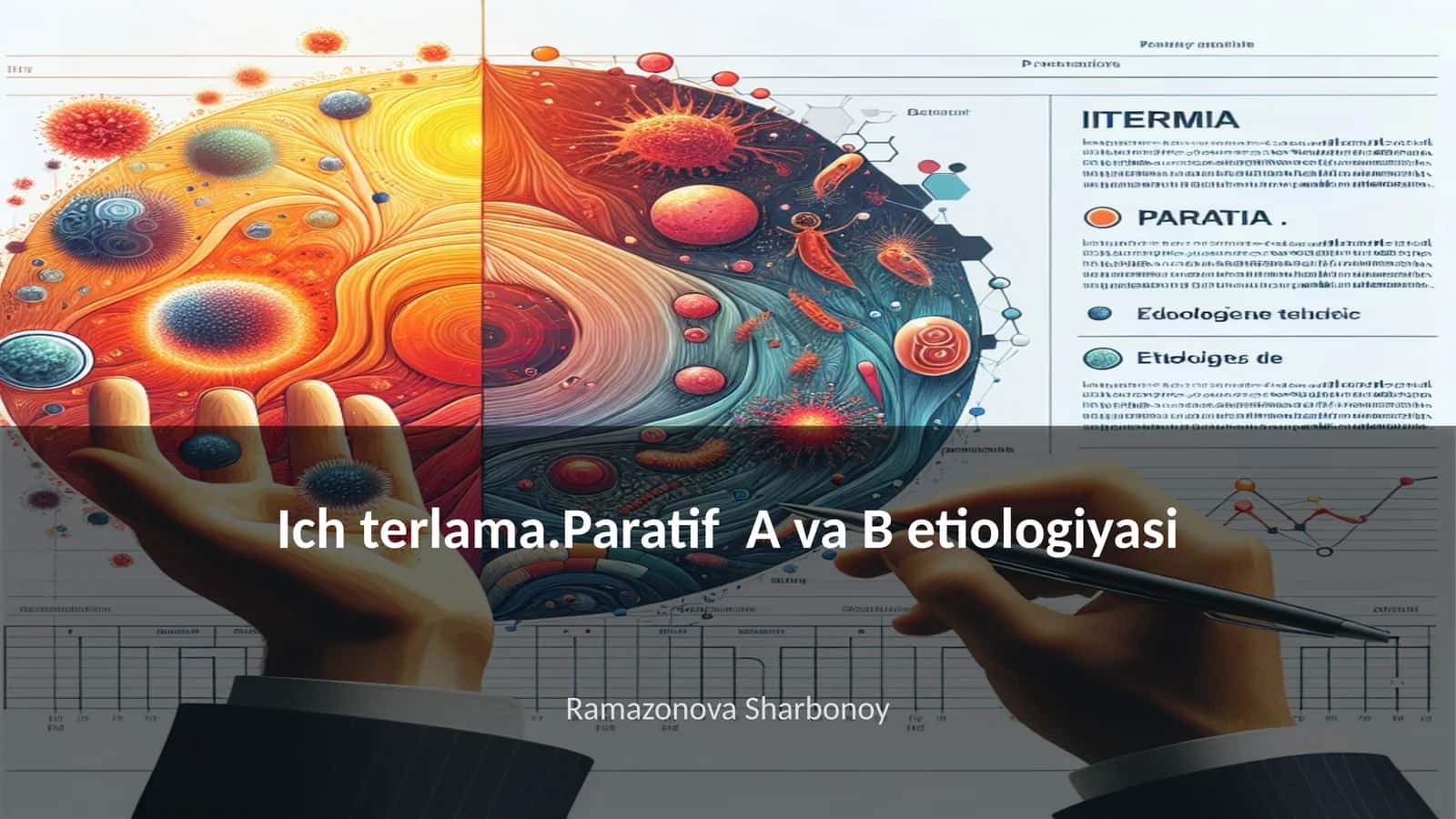 Ich terlama.Paratif A va B etiologiyasi
