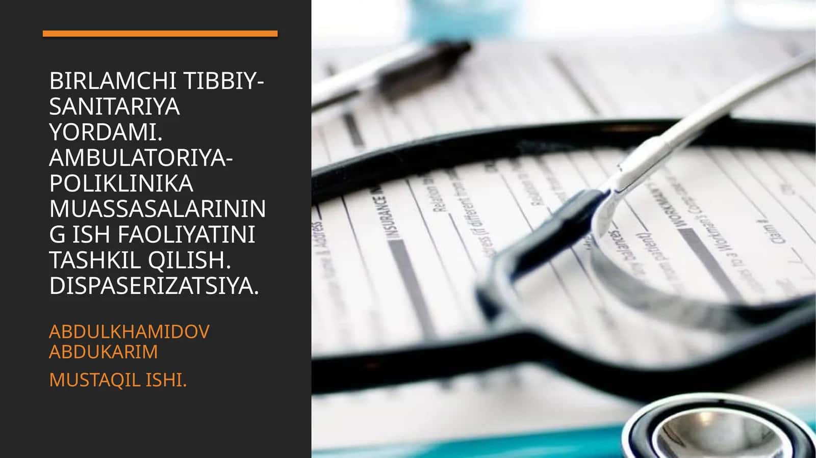 Birlamchi tibbiy-sanitariya yordami (BTSY)