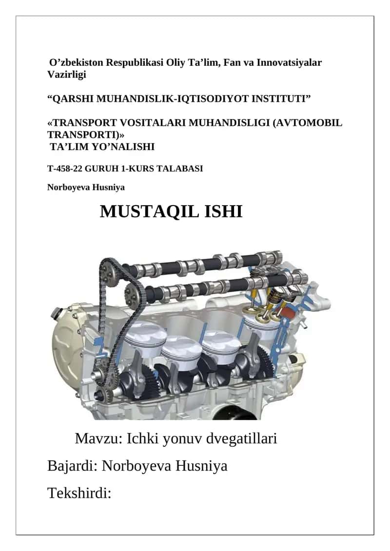 Ichki yonuv dvigatellari