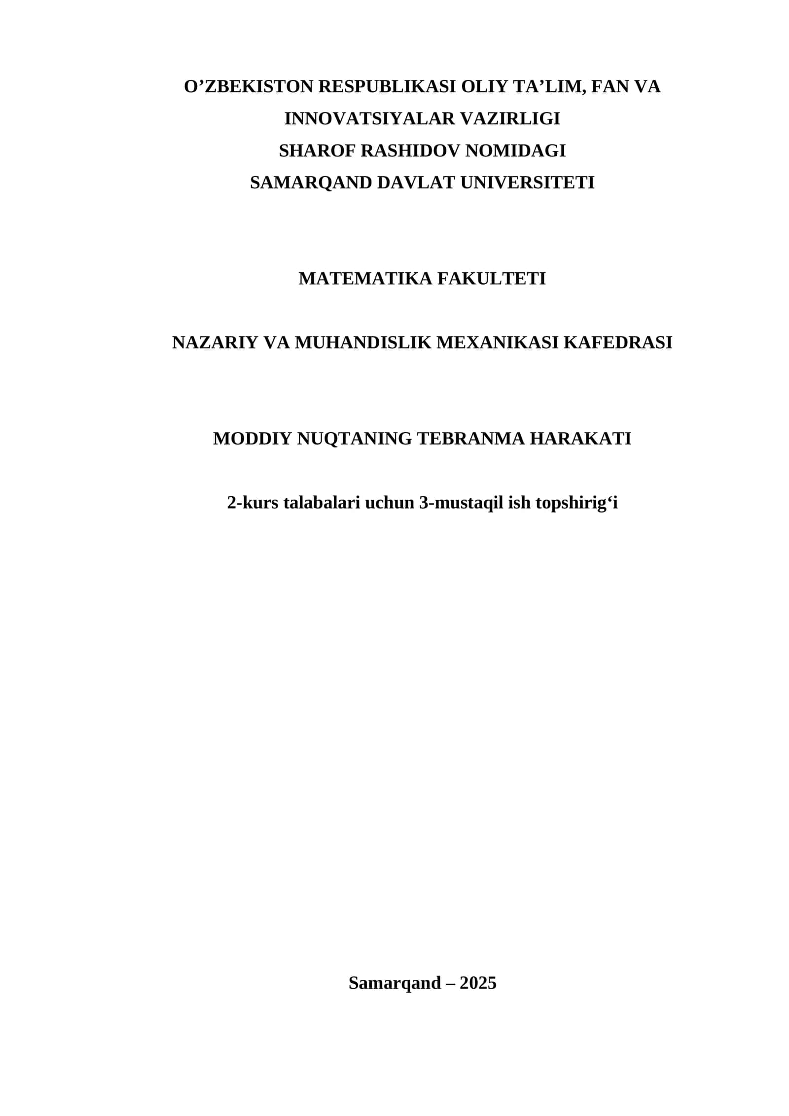 MODDIY NUQTANING TEBRANMA HARAKATI