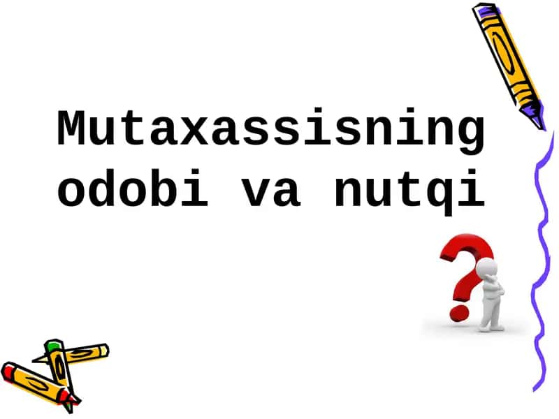 Mutaxassisningodobivanutqi
