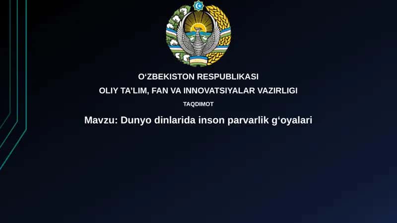 Insonparvarlik G'oyalari