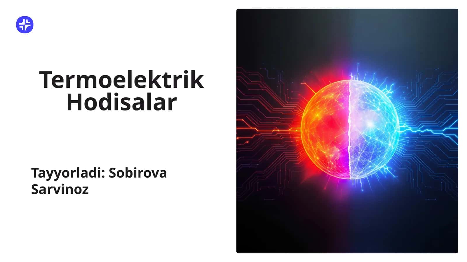 Termoelektrik Hodisalar