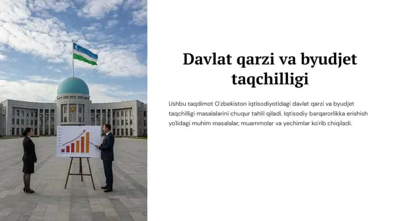 Davlat qarzi va byudjet taqchilligi