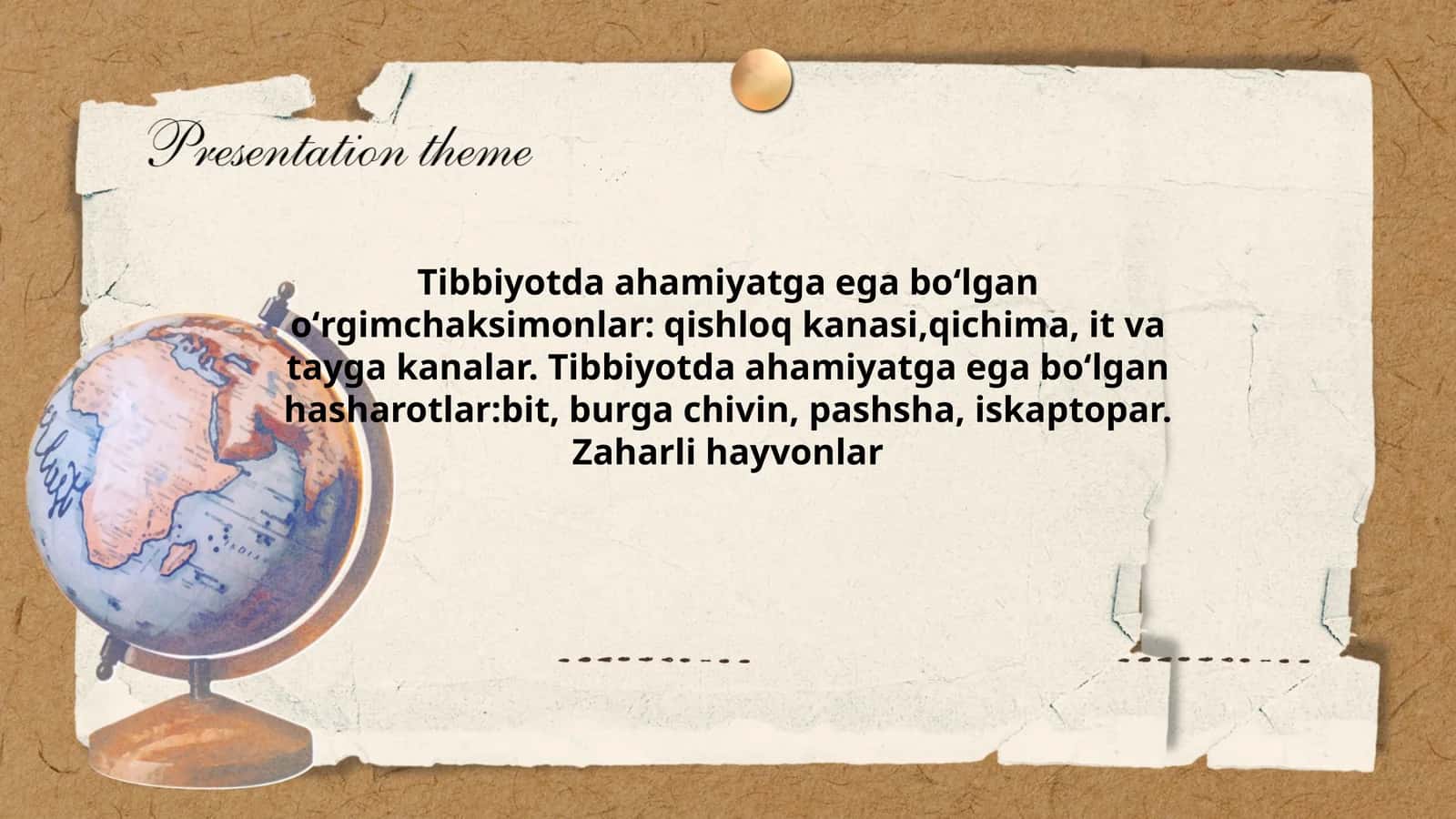 Tibbiyotda ahamiyatga ega bo‘lgan o‘rgimchaksimonlar