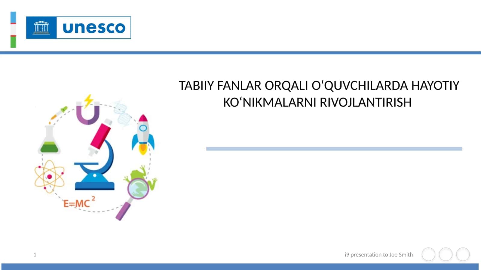 TABIIY FANLAR ORQALI O‘QUVCHILARDA HAYOTIY KO‘NIKMALARNI RIVOJLANTIRISH
