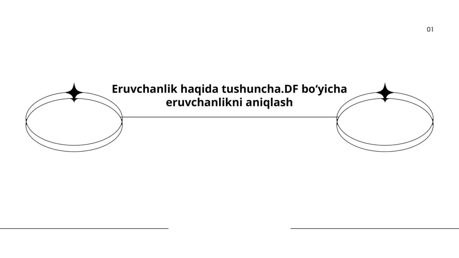 Eruvchanlik haqida tushuncha.DF boʻyicha eruvchanlikni aniqlash
