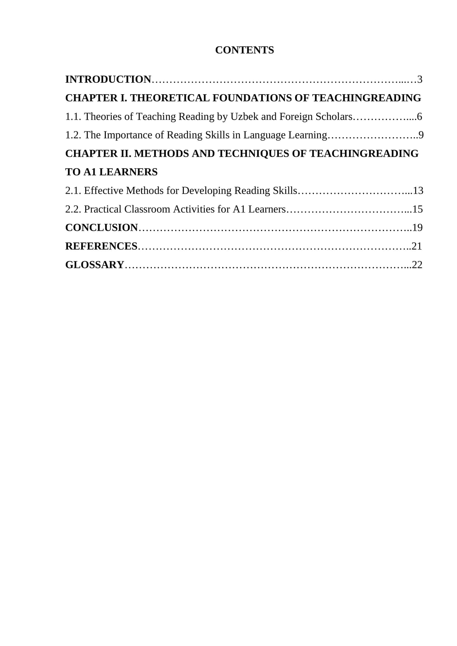 Teaching reading to A1 level learners