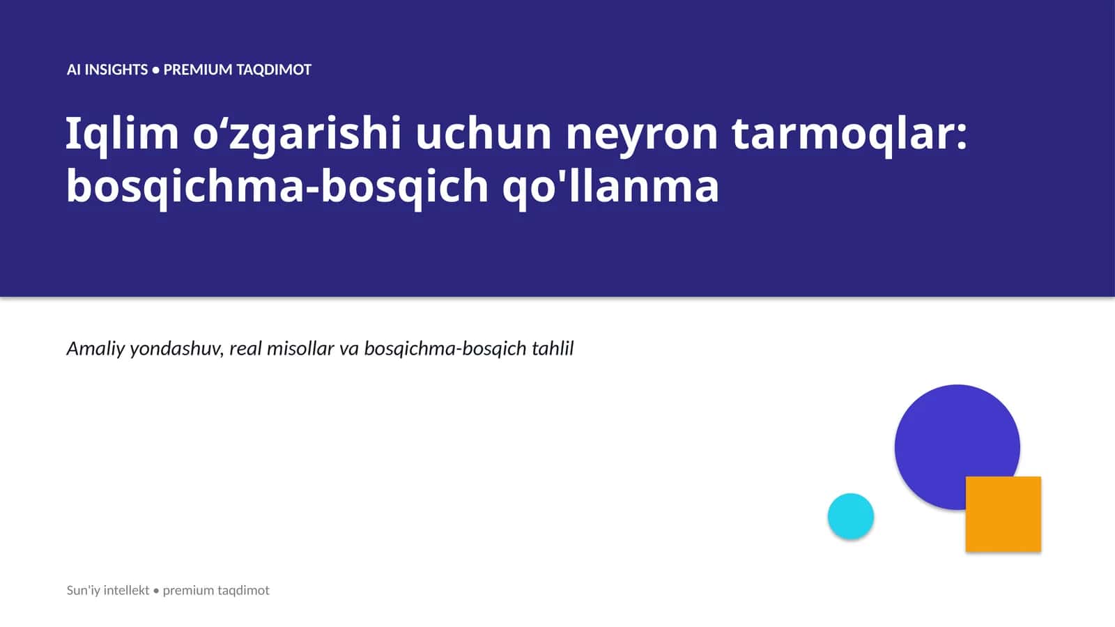 PREMIUM TAQDIMOT
