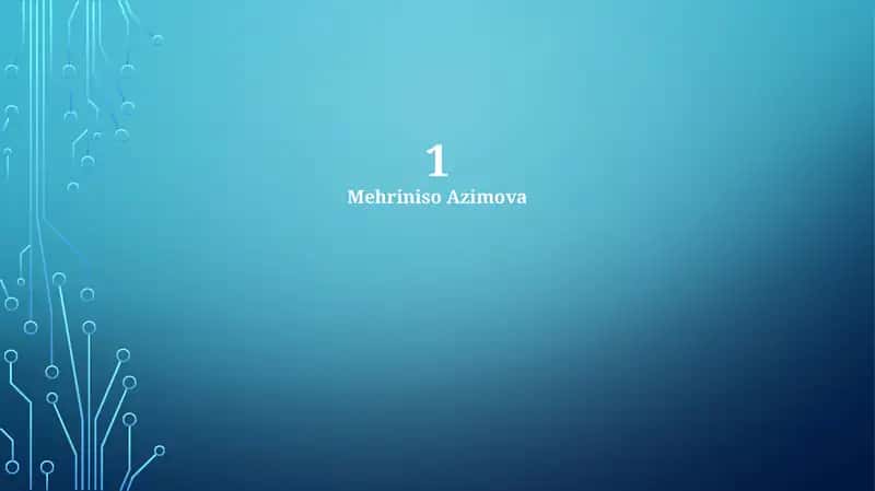 Mehriniso Azimova