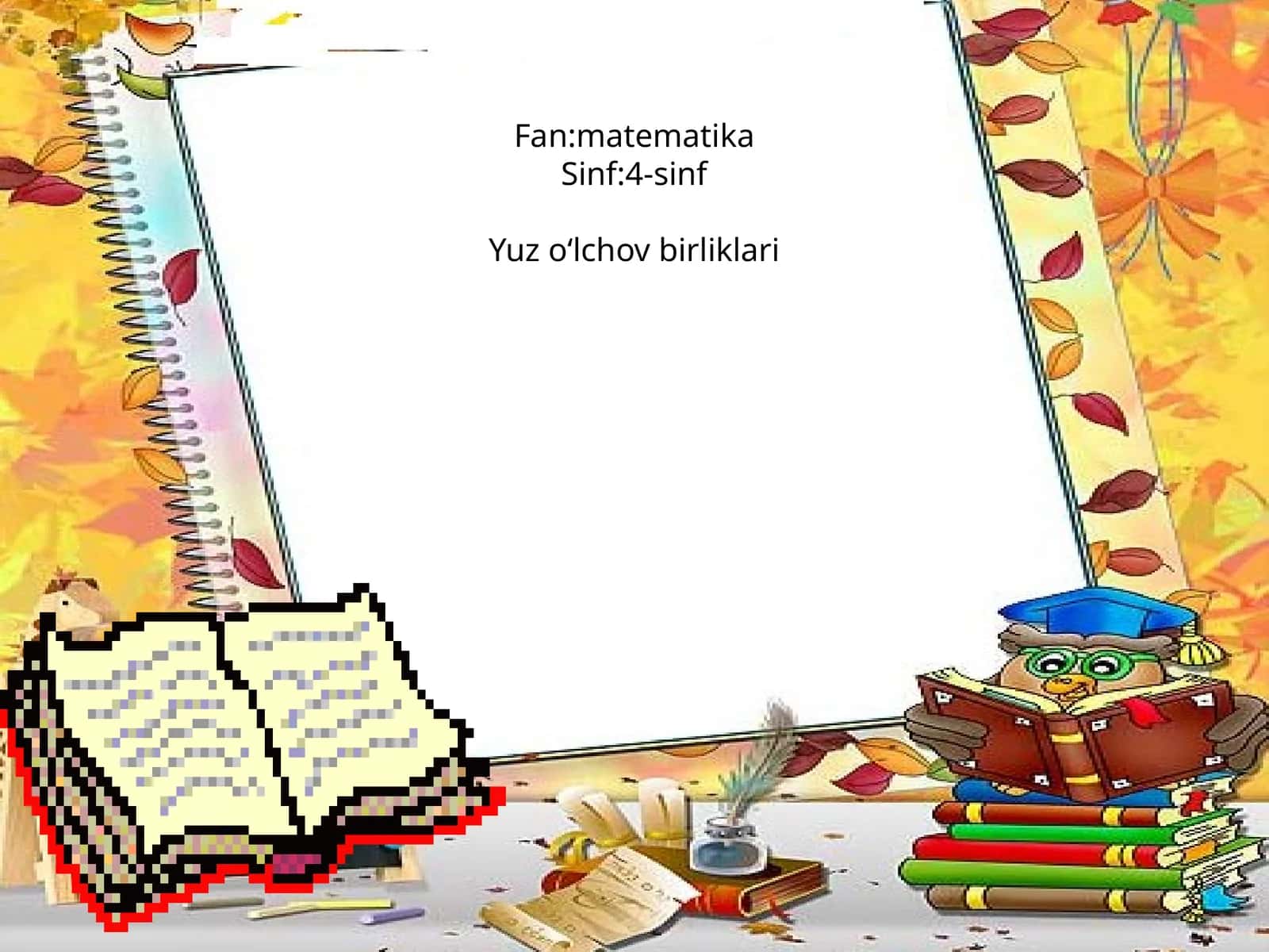 Yuz o‘lchov birliklari