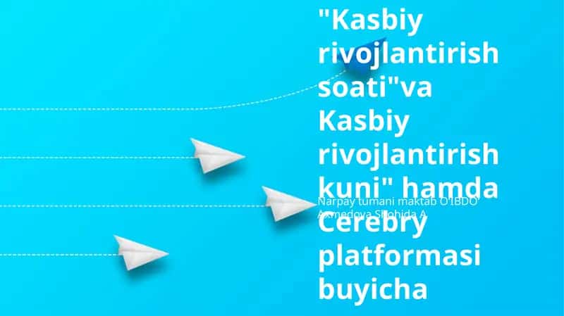 Kasbiy Rivojlanish Soati va Kuni