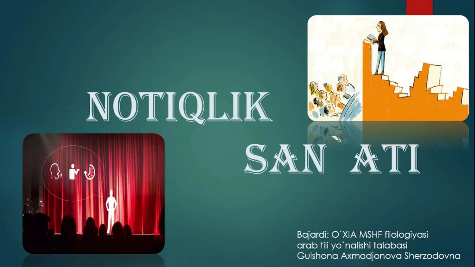 PPT Nutq madaniyati. Notiqlik san'ati