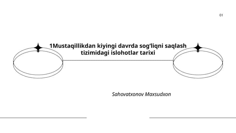 Mustaqillikdan kiyingi davrda sogʻliqni saqlash tizimidagi islohotlar tarixi