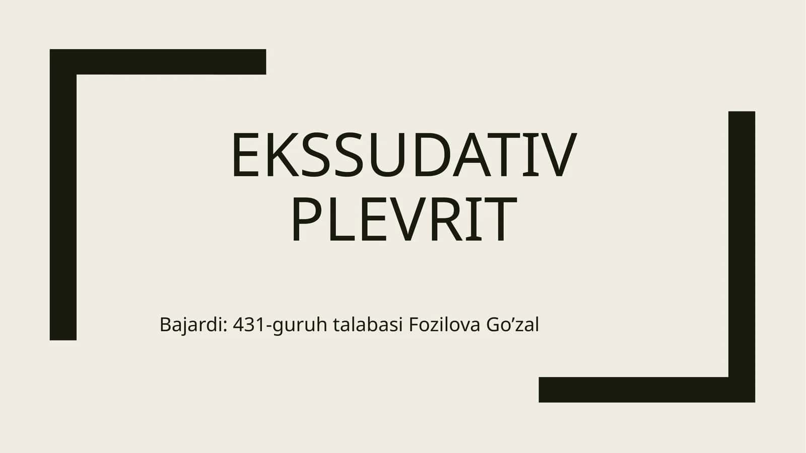 plevrit