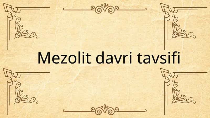 Mustaqil ish