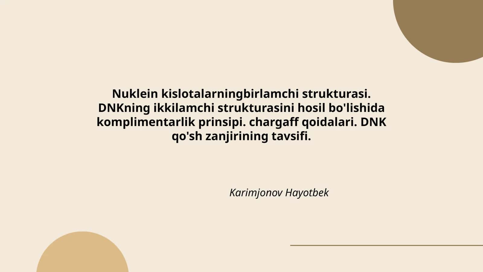 DNKning Strukturasi