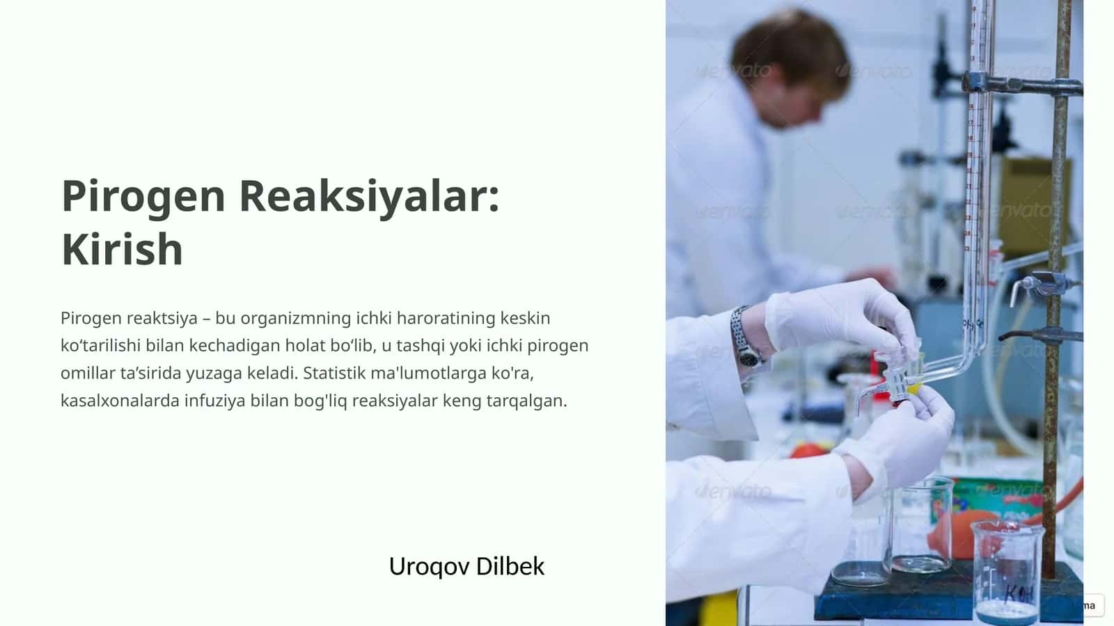 Pirogen Reaksiyalar: Kirish