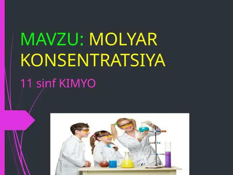 MOLYAR KONSENTRATSIYA