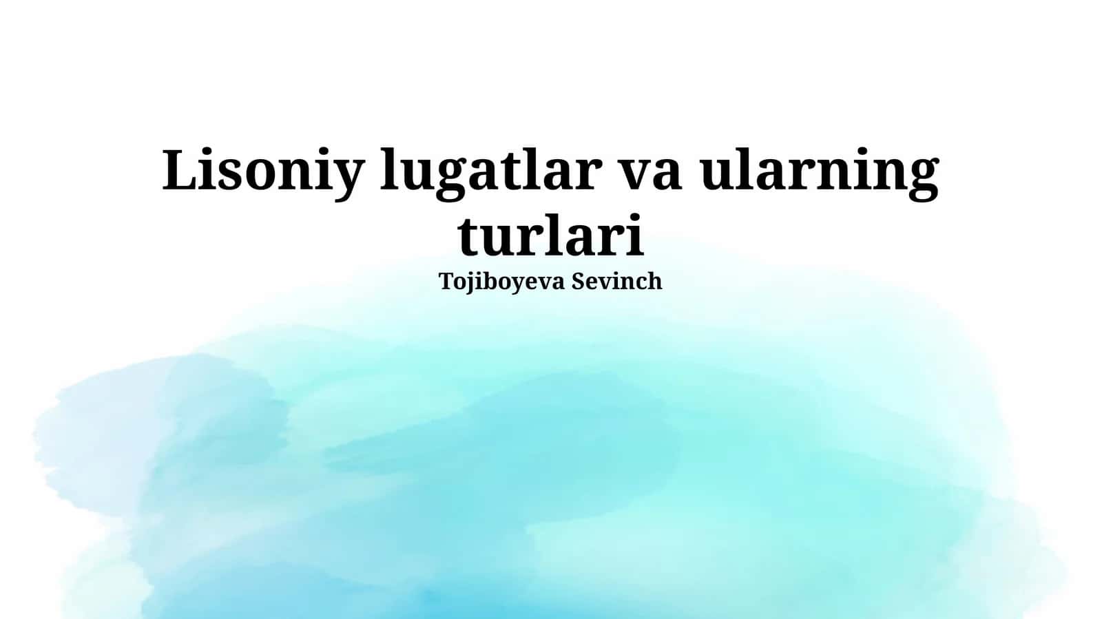 Zamonaviy lug'atshunoslik