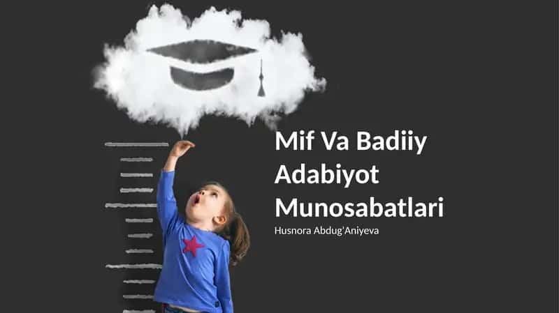Mif Va Badiiy Adabiyot Munosabatlari