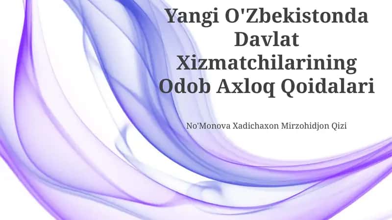 Odob Axloq Qoidalari