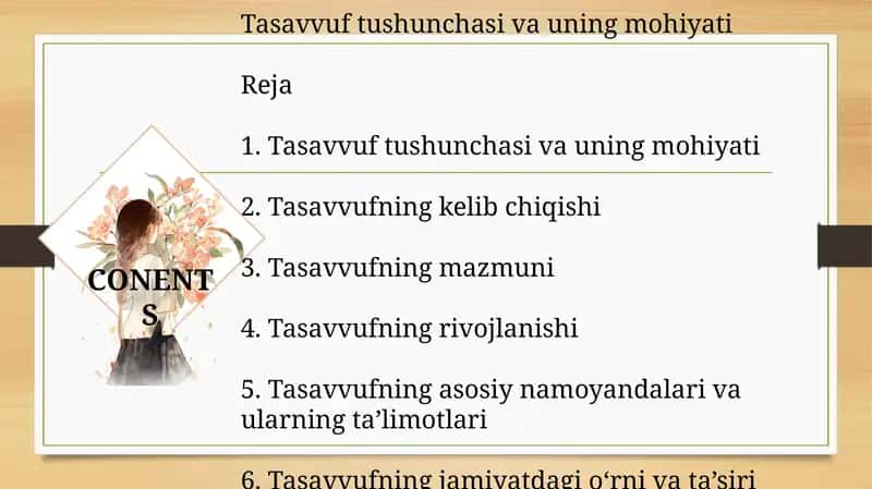 Tasavvuf Tushunchasi va uning Mohiyati