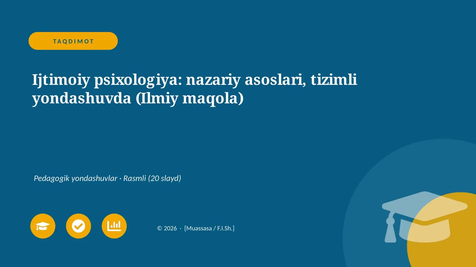 Ijtimoiy psixologiya: nazariy asoslari, tizimli yondashuvda (Ilmiy maqola)
