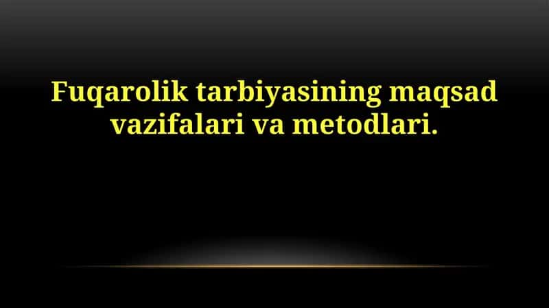 Fuqarolik tarbiyasi
